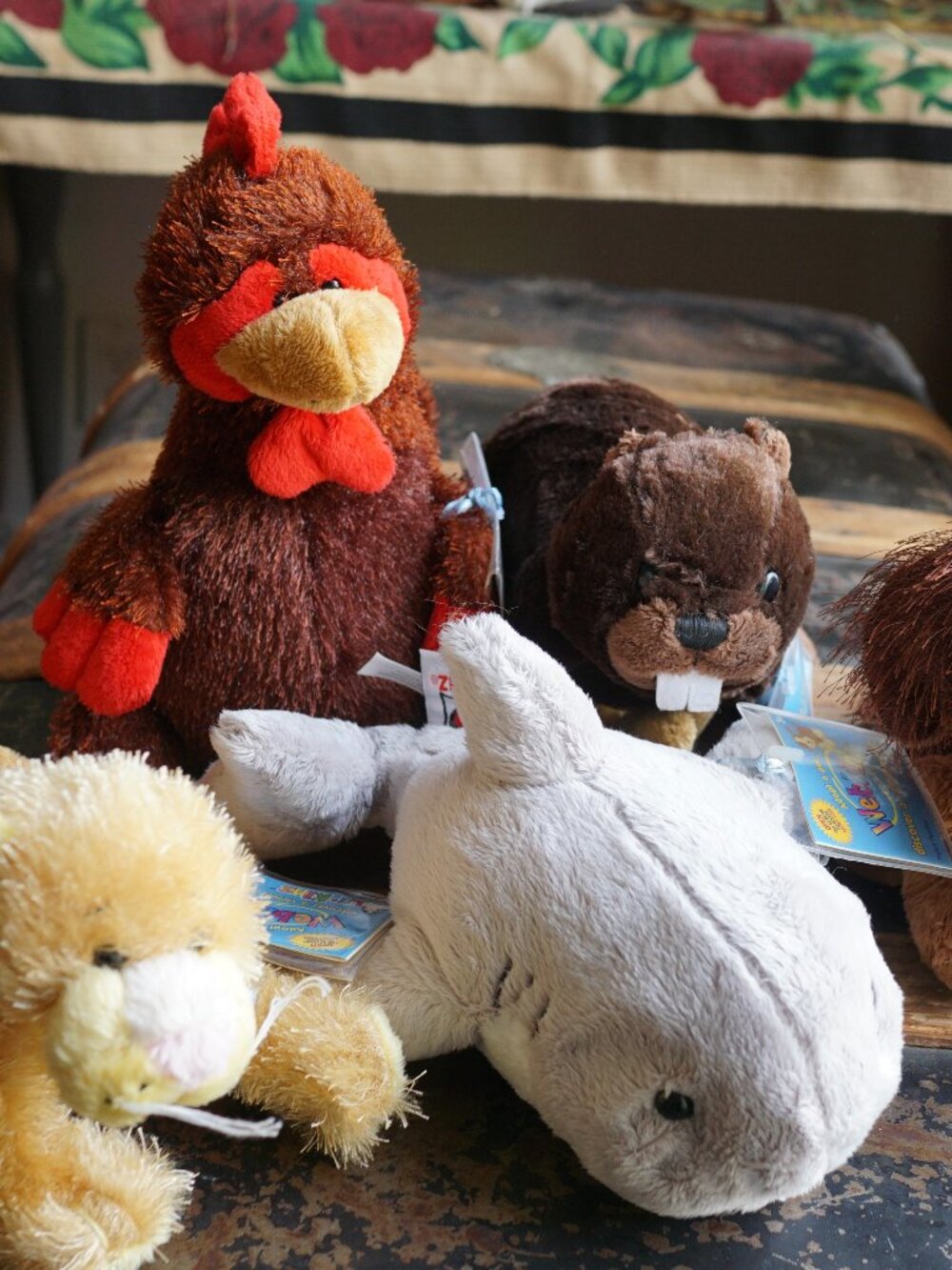 5 Brand New with tags and codes Ganz Webkinz stuffed animals